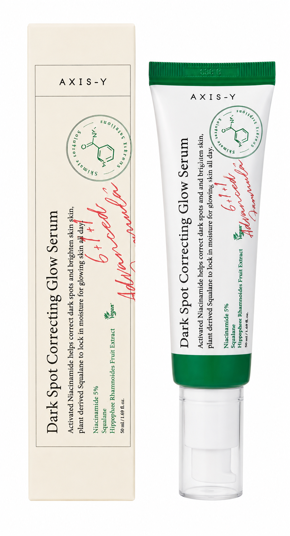 AXIS-Y DARK SPOT CORRECTING GLOW SERUM 50ML