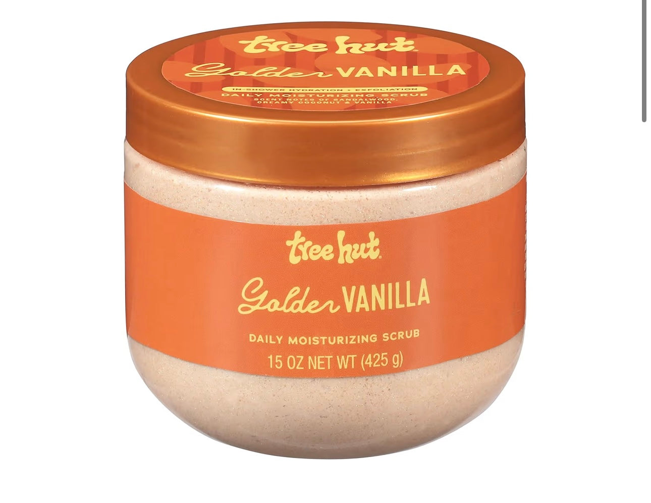 TREE HUT GOLDEN VAINILLA- EXFOLIANTE CORPORAL