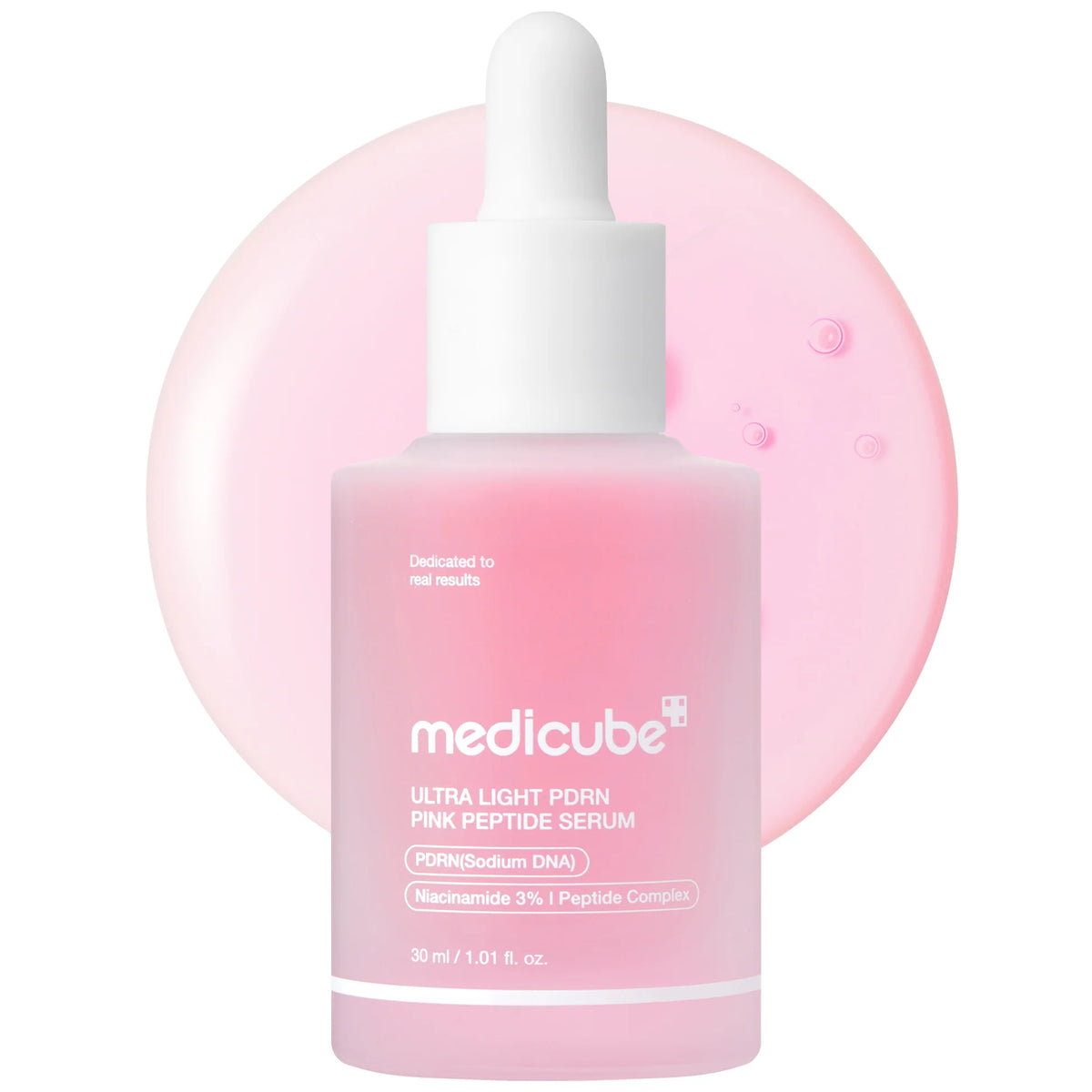 MEDICUBE ULTRA LIGHT PDRN PINK PEPTIDE SERUM 30 ML