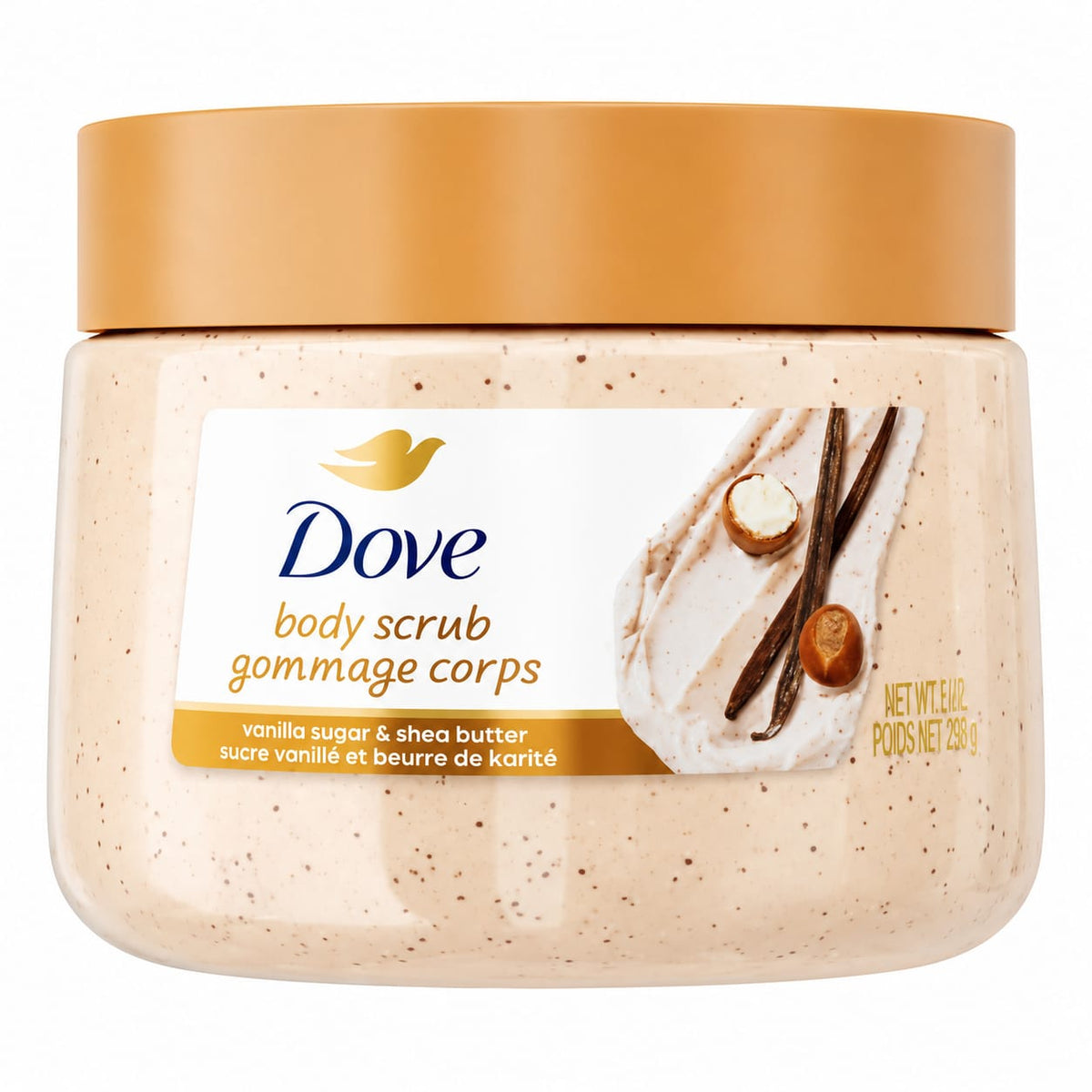 DOVE BODY SCRUB GOMMAGE CORPS – VANILLA 425 G