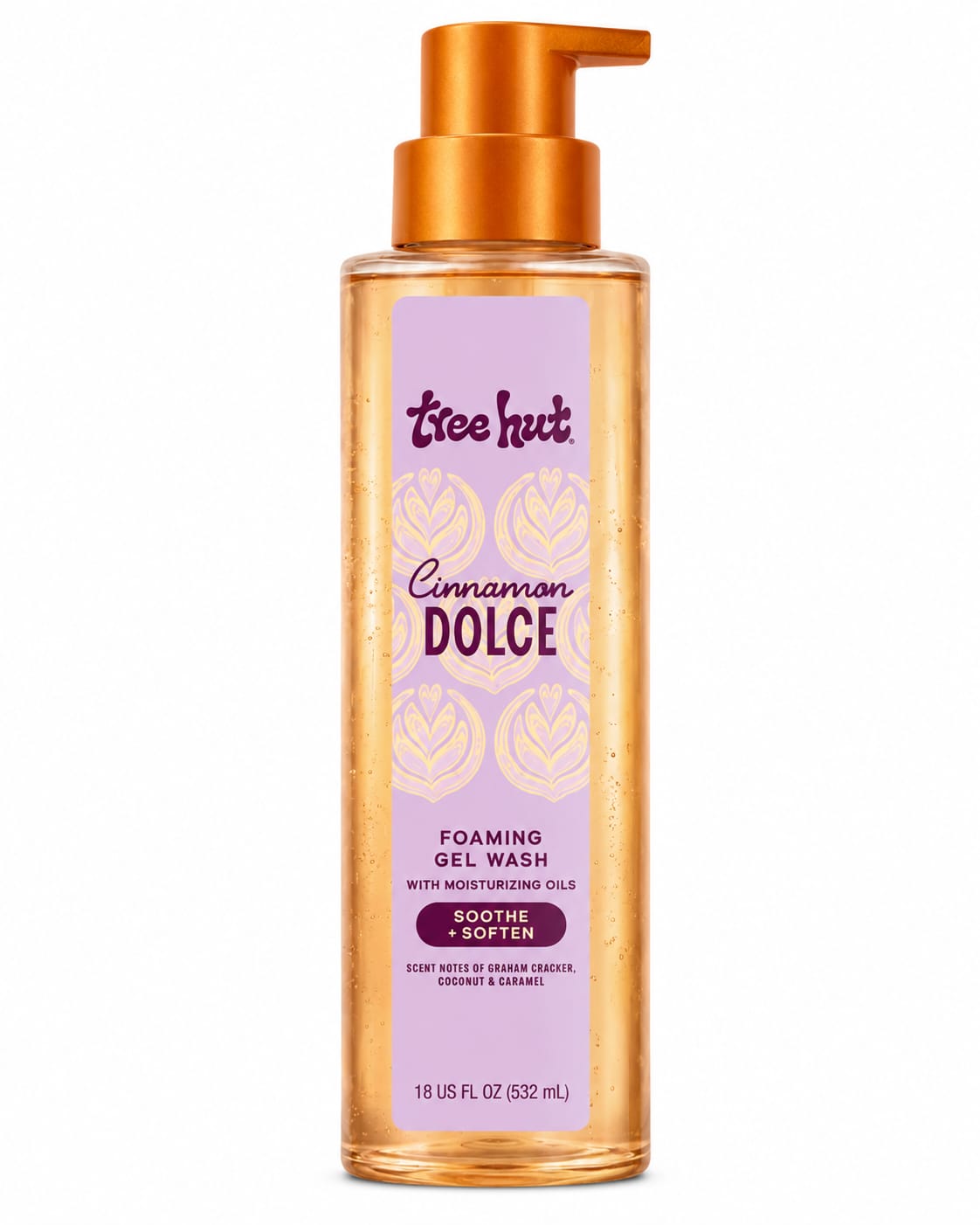 TREE HUT CINNAMON DOLCE FOAMING GEL WASH