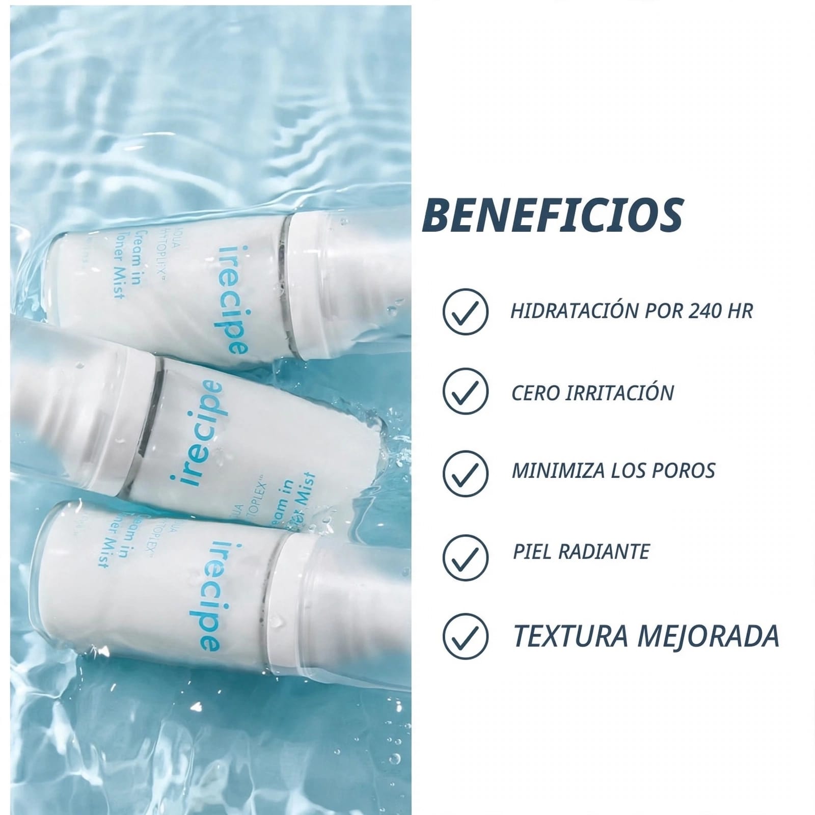 IRECIPE AQUA PHYTOPLEX CREAM IN TONER MIST – 60 ML