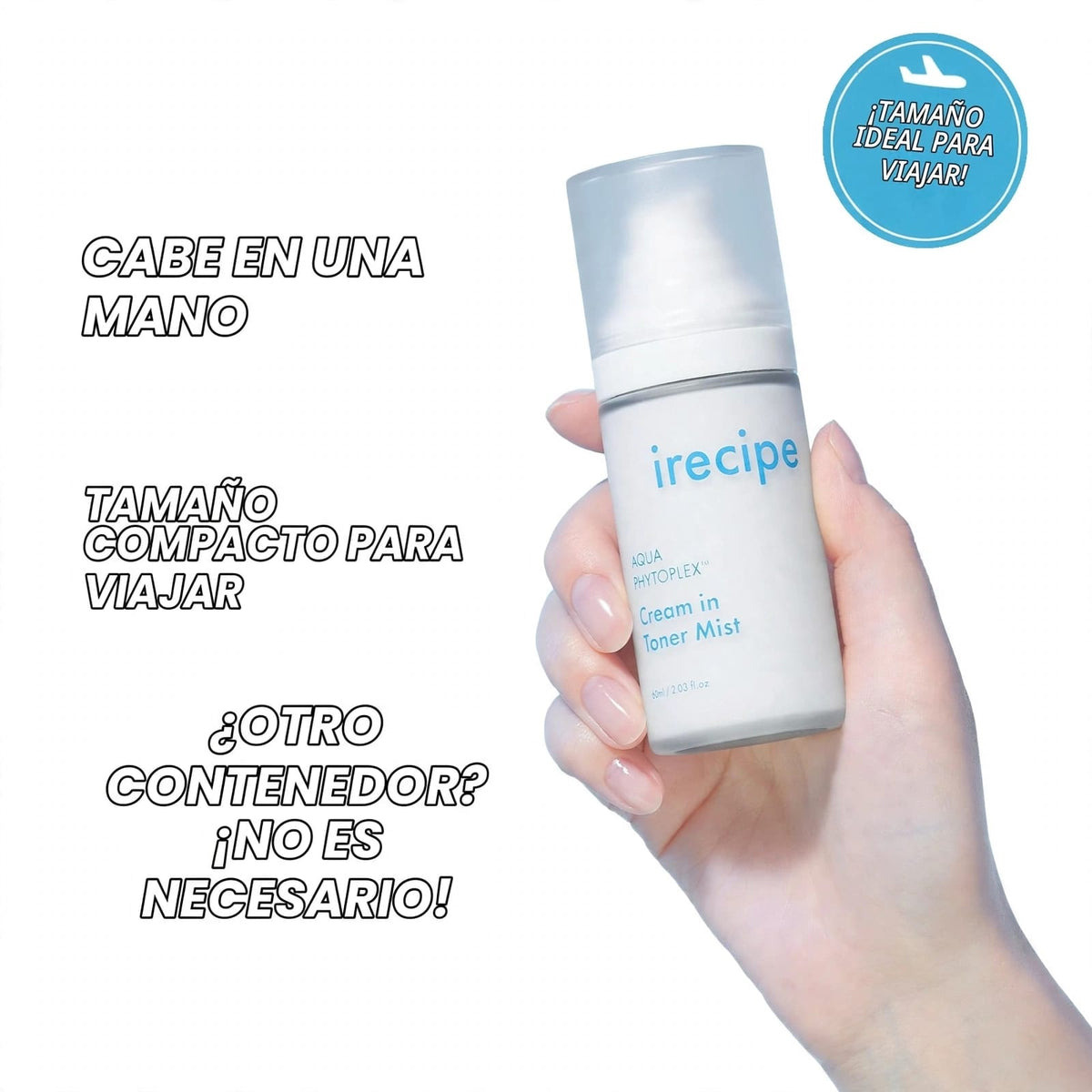 IRECIPE AQUA PHYTOPLEX CREAM IN TONER MIST – 60 ML